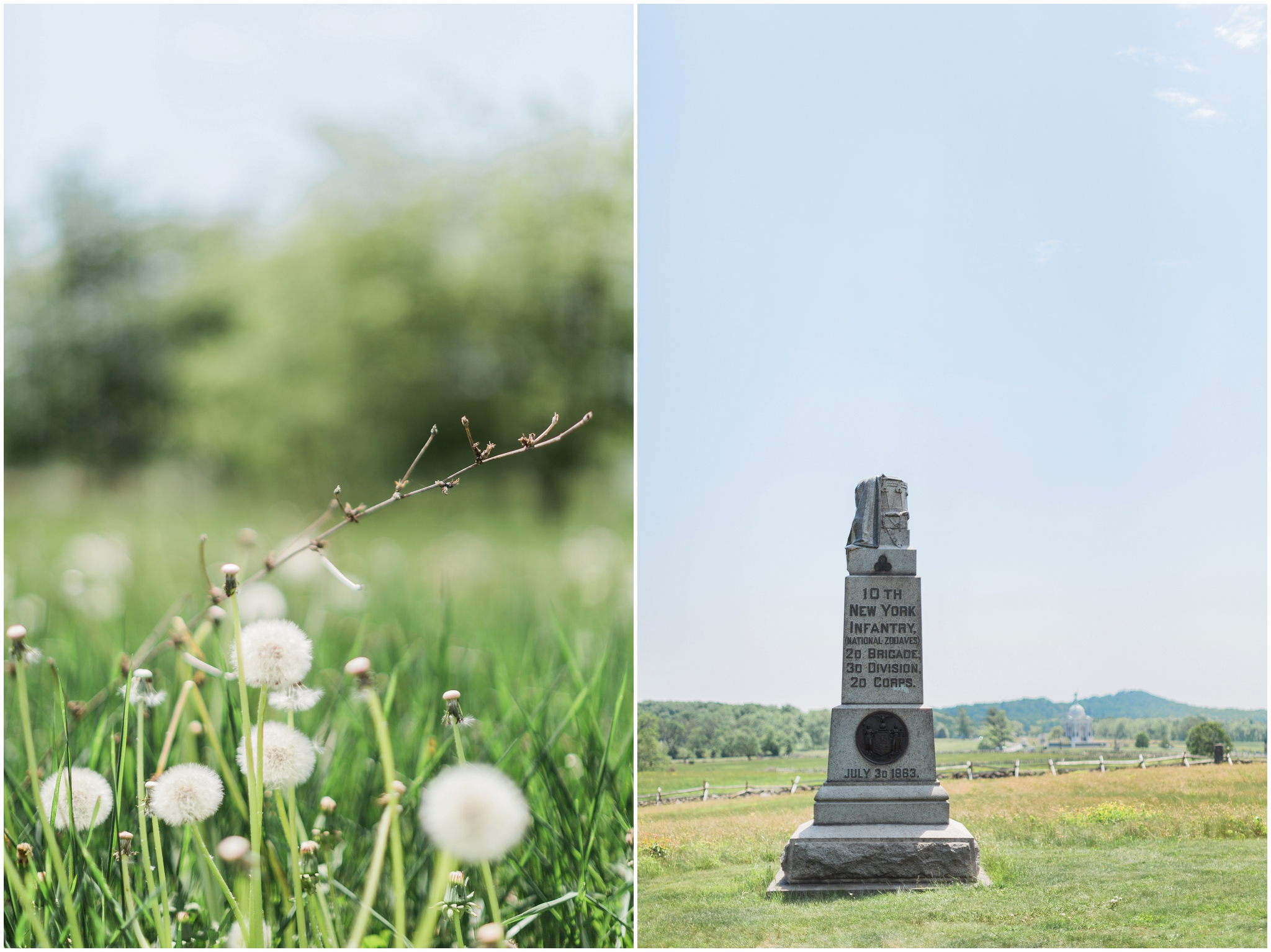 Gettysburg National Military Park, Pennsylvania | ©Fleckography 2015 www.fleckography.com, www.morningsbythesea.com